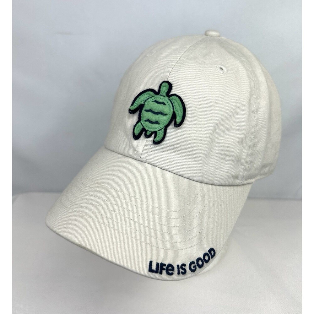 Life Is Good Sea Turtle Hat Adjustable Strapback